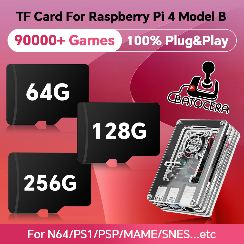 Retro Gaming With Raspberry Pi - Retro Game Card For Raspberry Pi