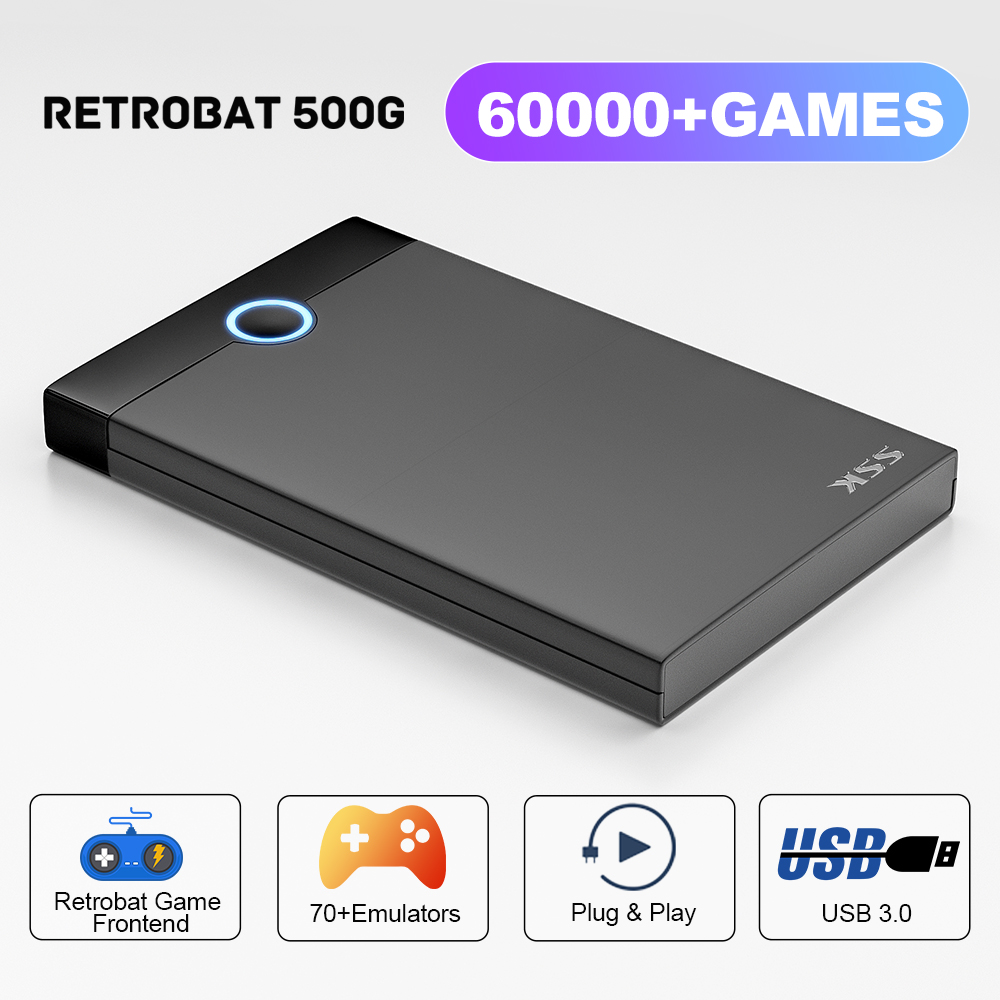 Retro Gaming Projector - KINHANK Super Console X Retrobat Gaming