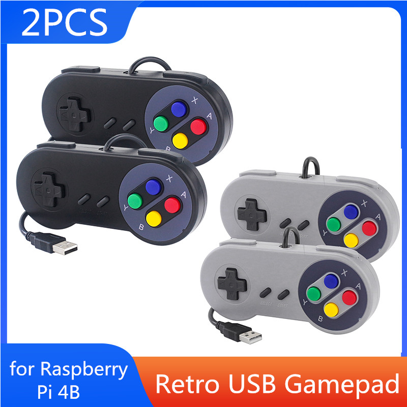 2PCs USB Gamepad Retro Gaming  - Retro Gaming With Raspberry Pi ulasan dan harga