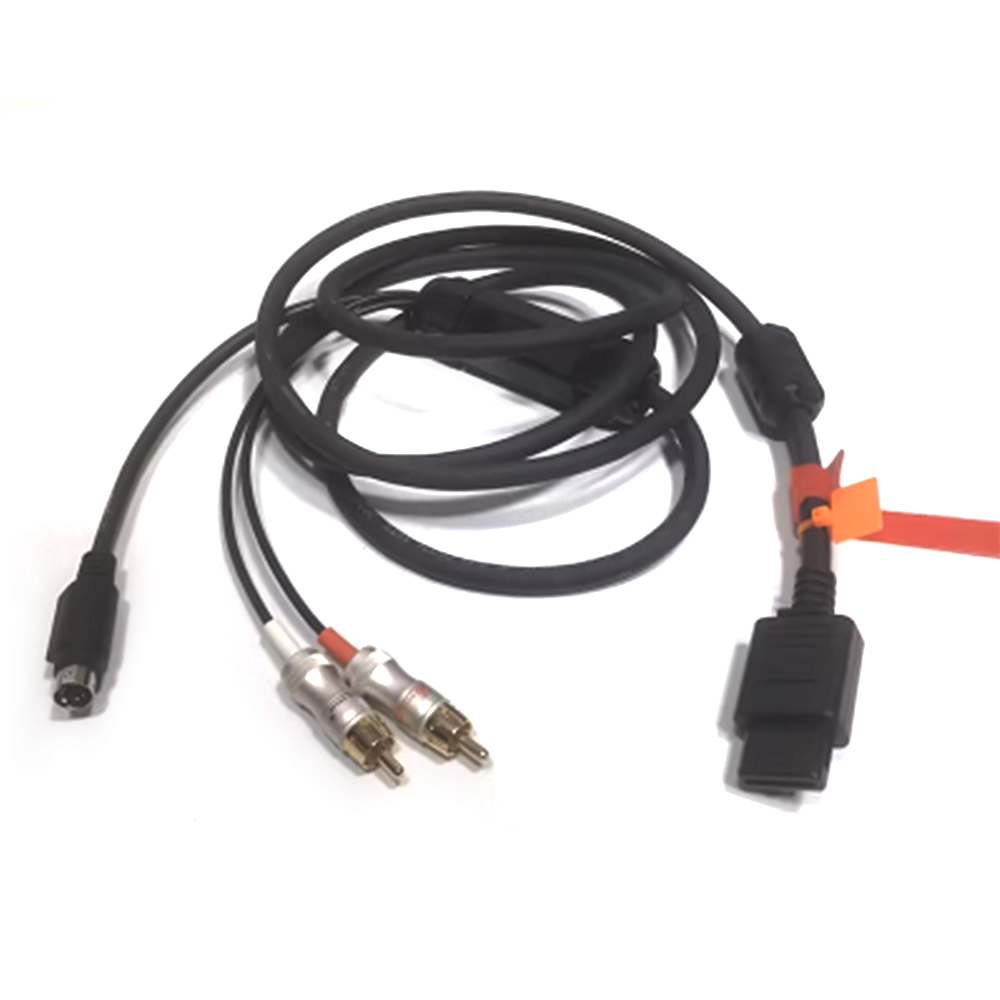 SFC N64 NGC S-Video Cable Shie - Retro Gaming Event ulasan dan harga