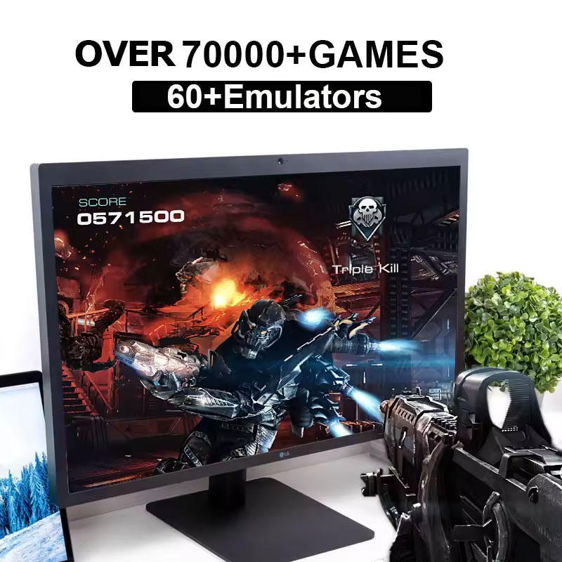 New M88 Retro Game Console 4K  - Retro Gaming Hdd ulasan dan harga