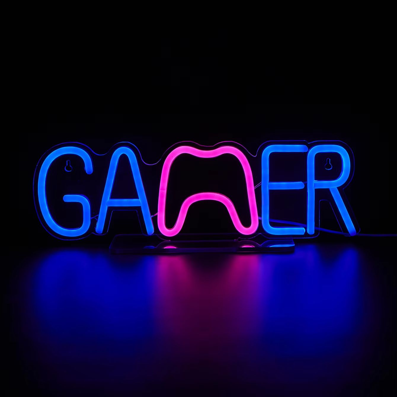 Chi-buy LED Neon Desktop gamer - Retro Gaming Projector ulasan dan harga