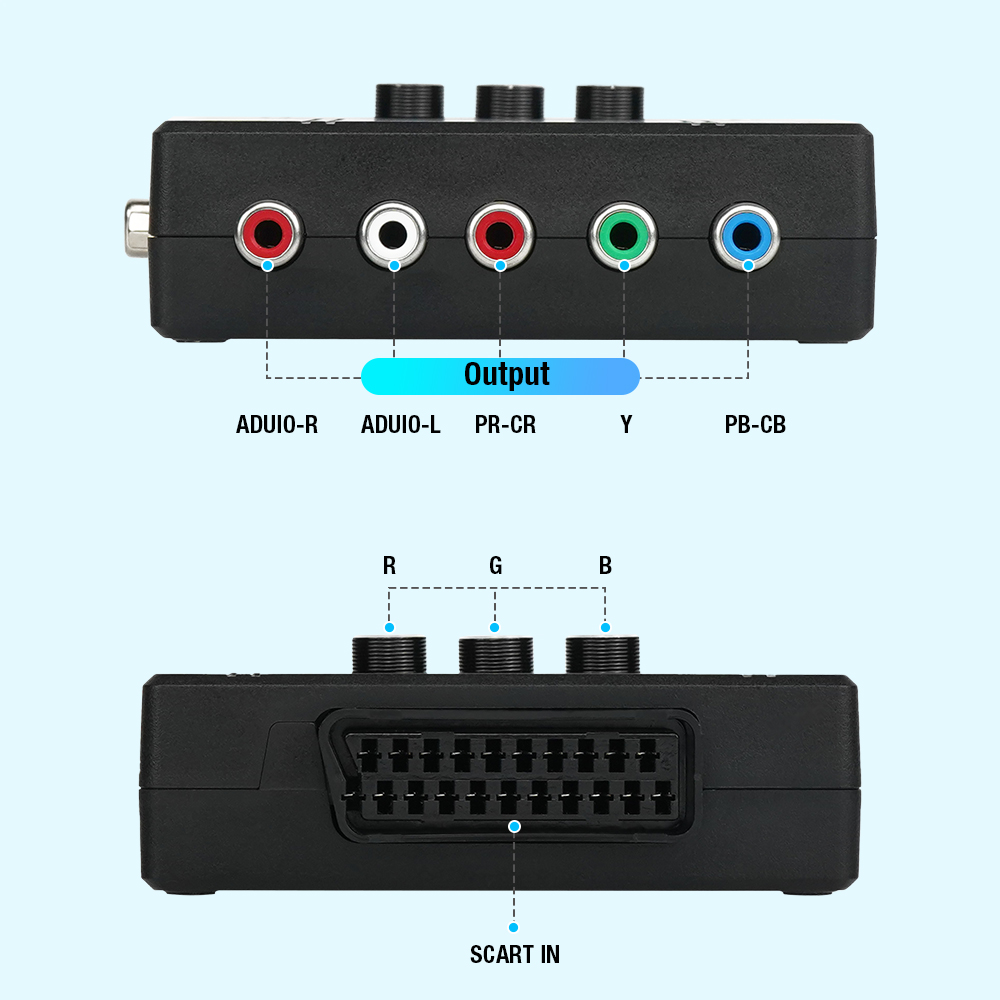 RGBS VGA to YPBPR Component Co - Retro Gaming Event ulasan dan harga